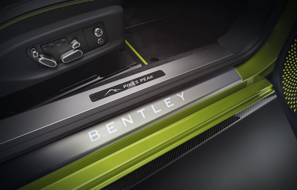 Bentley lansează o ediție specială Continental GT pentru a celebra recordul de la Pikes Peak: britanicii vor produce doar 15 exemplare - Poza 6