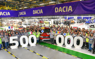 Motive de sărbătoare la Mioveni: actuala generație Dacia Duster a atins pragul de 500.000 de unități produse