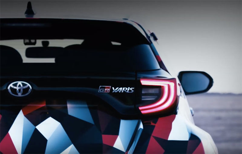 Primul teaser video cu Toyota Yaris GR-4: Hot Hatch-ul inspirat de modelul din Campionatul Mondial de Raliuri va avea tracțiune integrală - Poza 1