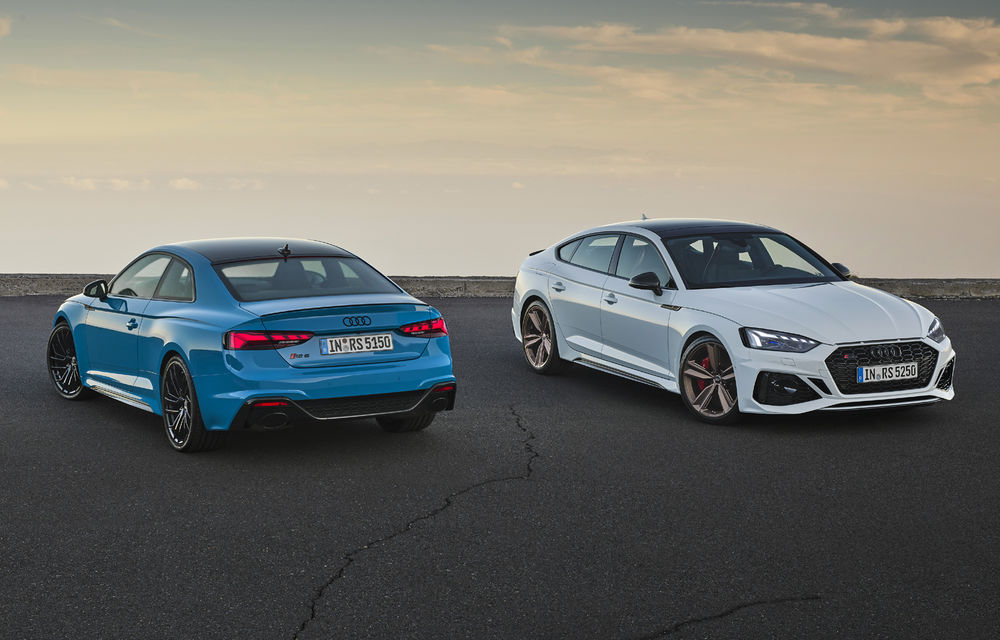 Îmbunătățiri pentru Audi RS5 Coupe și RS5 Sportback: cele două modele primesc o actualizare de design și tehnologii noi pentru interior - Poza 1