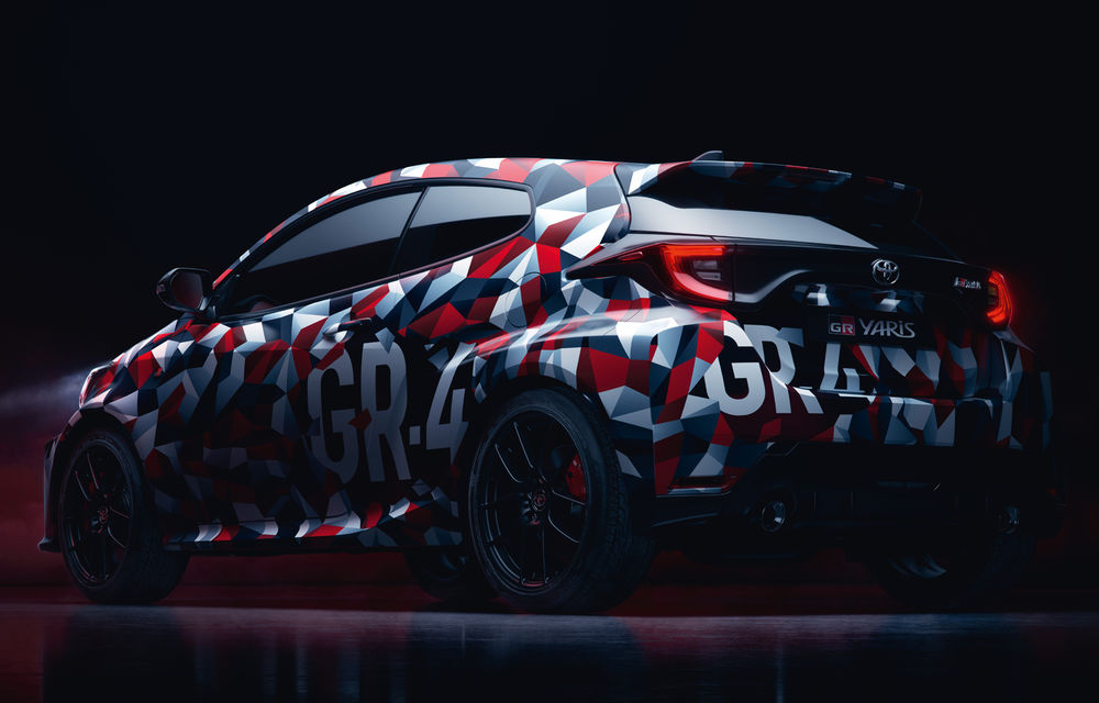 Imagini sub camuflaj cu Toyota Yaris GR-4: noul Hot-Hatch va fi prezentat în 10 ianuarie la Tokyo - Poza 2