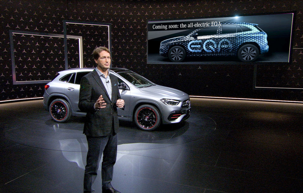 Informații despre viitorul Mercedes-Benz EQA: SUV-ul electric va avea la bază noua generație GLA și va fi prezentat în 2020 - Poza 1
