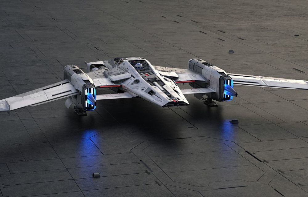 Primele imagini cu nava spațială dezvoltată de Porsche pentru noul film Star Wars: The Rise of Skywalker - Poza 3