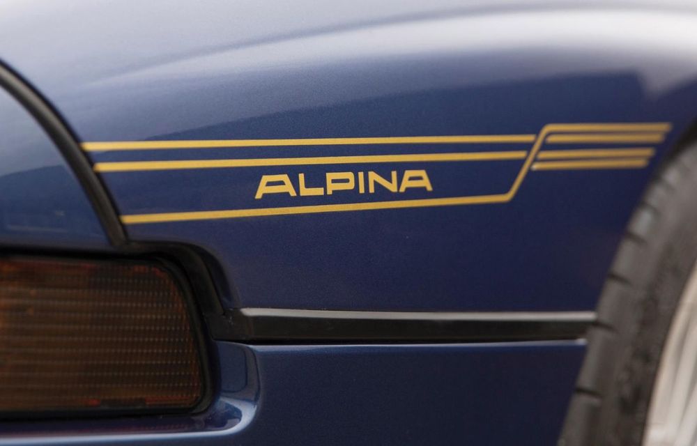 Un exemplar Alpina B12 5.7 Coupe va fi scos la licitație: prețul estimat de specialiști trece de 300.000 de euro - Poza 7