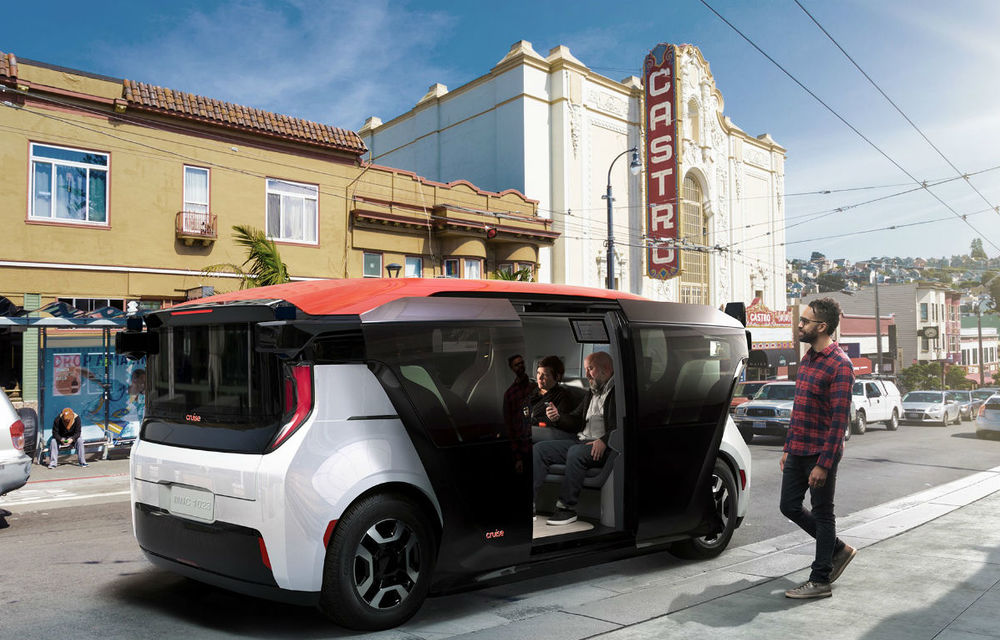 General Motors a prezentat prototipul unui vehicul electric și 100% autonom: Cruise Origin ar putea fi folosit într-un serviciu de ride-hailing - Poza 1