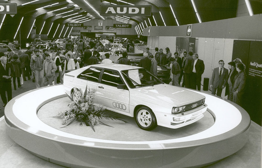 Audi aniversează 40 de ani de la introducerea sistemului quattro: nemții au pregătit peste 20 de programe speciale pentru a marca acest moment - Poza 1