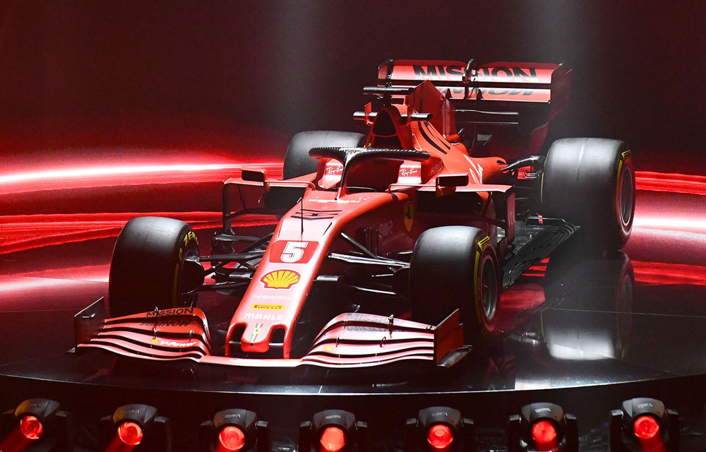 Ferrari a prezentat noul monopost de Formula 1 pentru sezonul 2020: &quot;Vettel rămâne prima opțiune pentru 2021, Hamilton nu este o prioritate&quot; - Poza 3