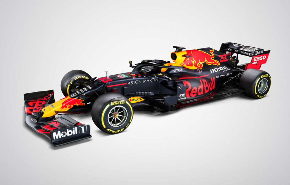 Red Bull a prezentat monopostul pentru sezonul 2020 al Formulei 1: Verstappen a parcurs primele tururi pe circuitul de la Silverstone - Poza 8