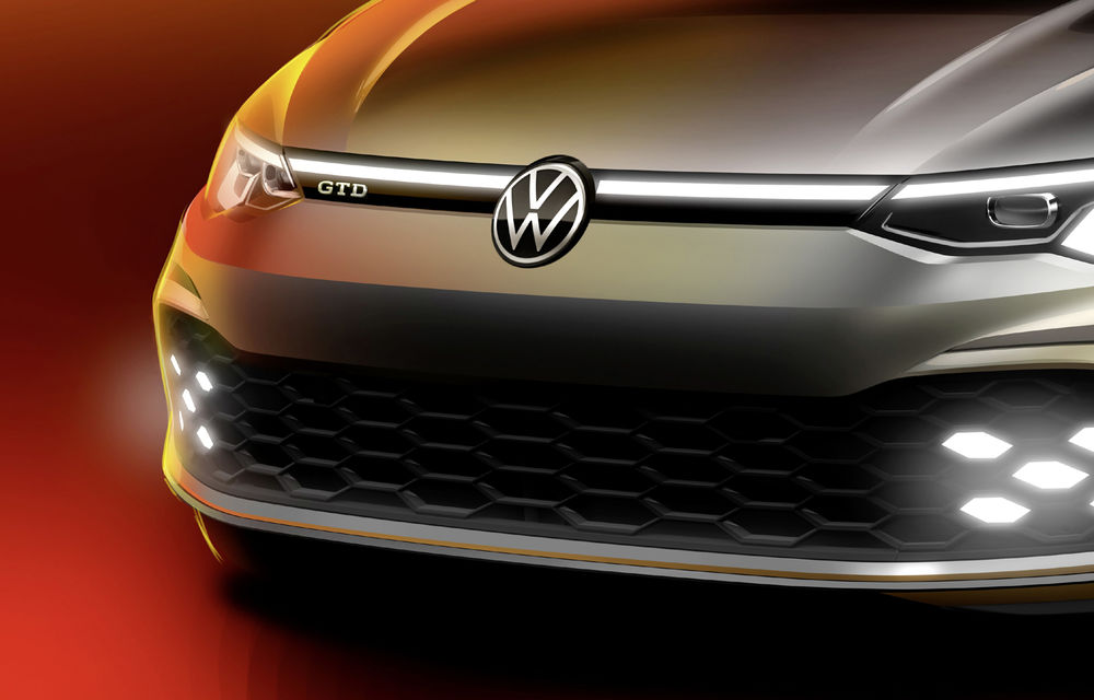 Primul teaser pentru Volkswagen Golf GTD: germanii promit &quot;unul dintre cele mai curate motoare cu combustie internă din lume&quot; - Poza 1