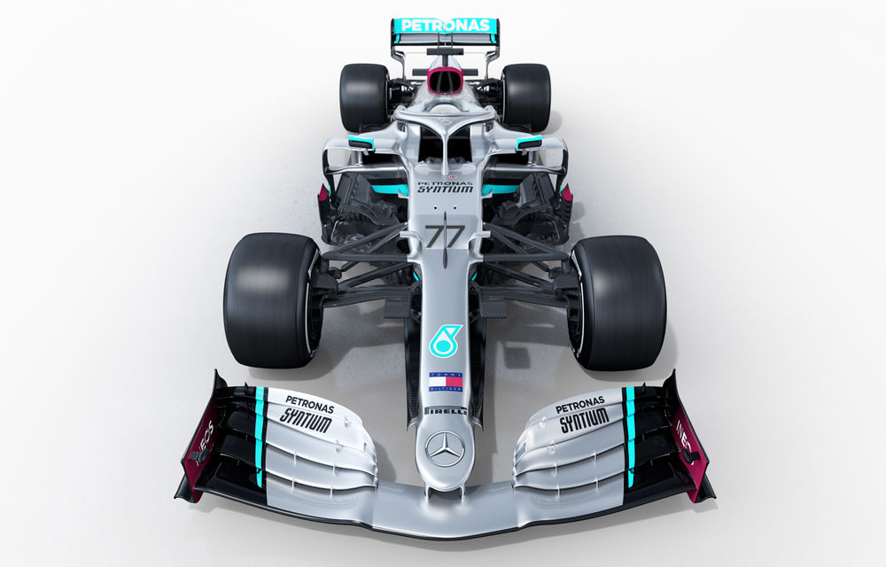 Mercedes a prezentat noul monopost pentru sezonul 2020 al Formulei 1: &quot;Ne așteptăm să fie cel mai rapid monopost al nostru din istorie&quot; - Poza 11