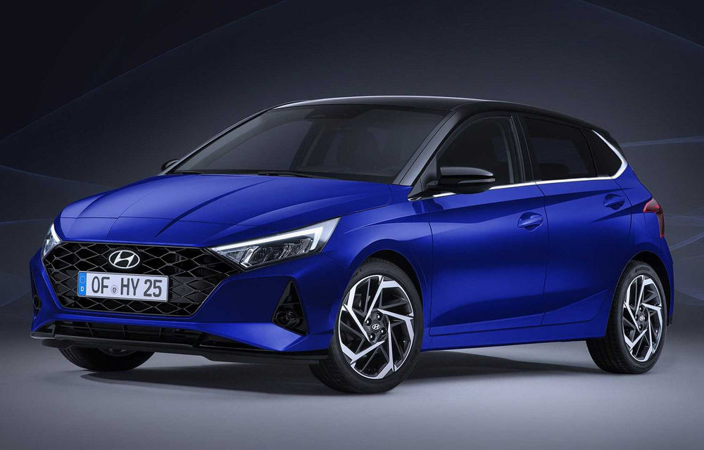 Primele imagini cu noua generație Hyundai i20 au &quot;scăpat&quot; pe internet: subcompacta va primi noutăți importante de design - Poza 1