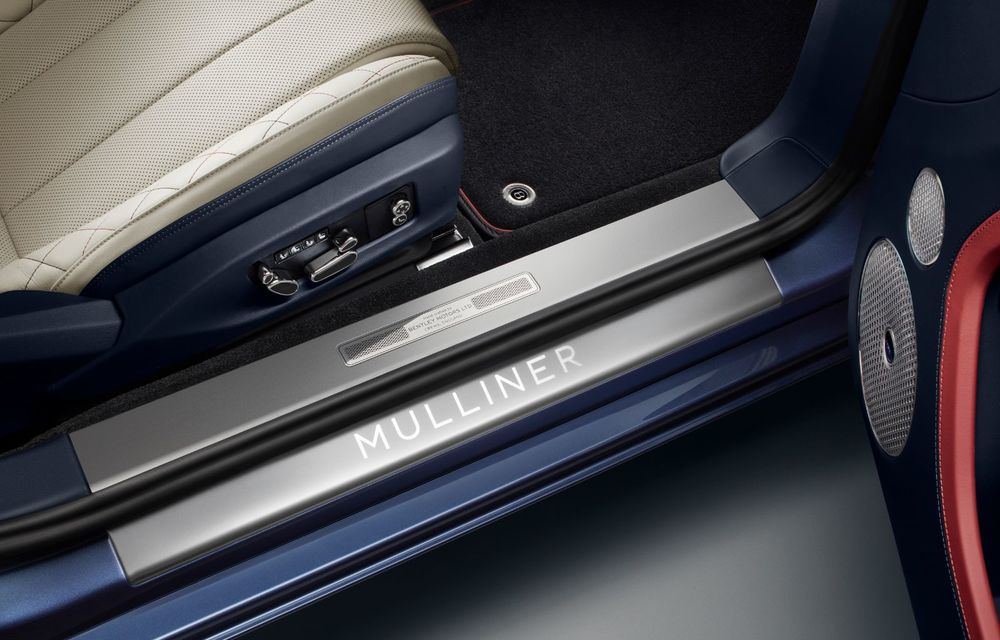 Bentley prezintă ediția specială Continental GT Mulliner Cabrio: 400.000 de cusături și un interior lucrat manual - Poza 9