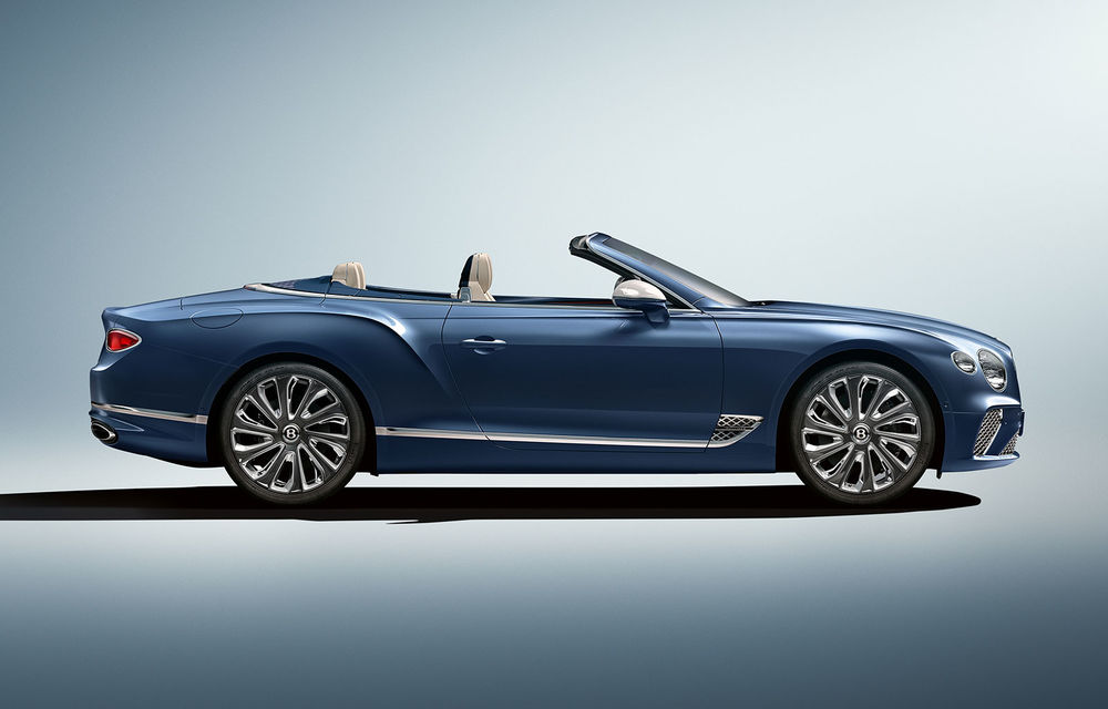 Bentley prezintă ediția specială Continental GT Mulliner Cabrio: 400.000 de cusături și un interior lucrat manual - Poza 3