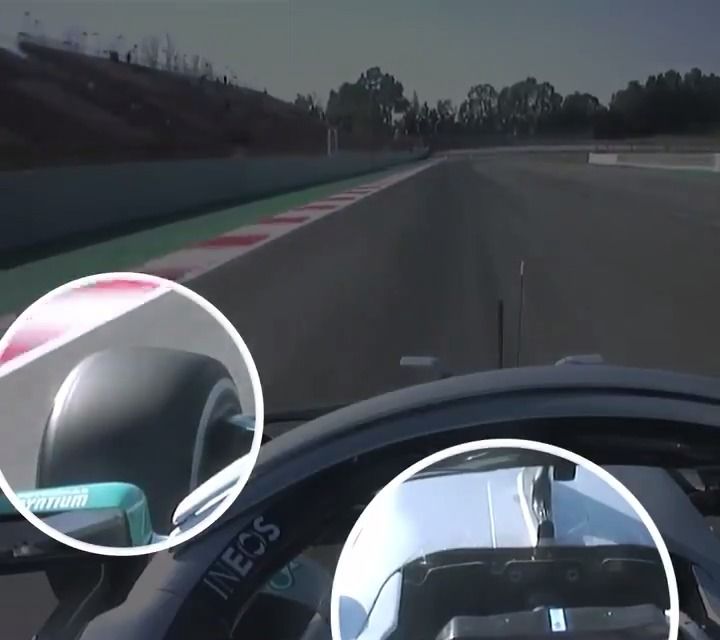 Prima controversă în testele de la Barcelona: Mercedes utilizează un volan reglabil pe adâncime pentru îmbunătățirea performanțelor - Poza 2