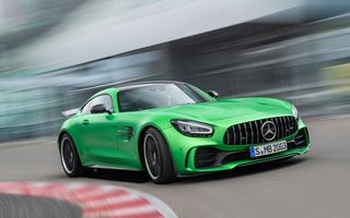 Video. Viitorul Mercedes-AMG GT Black Series, spionat la Nurburgring: nemții promit un model "extrovertit"