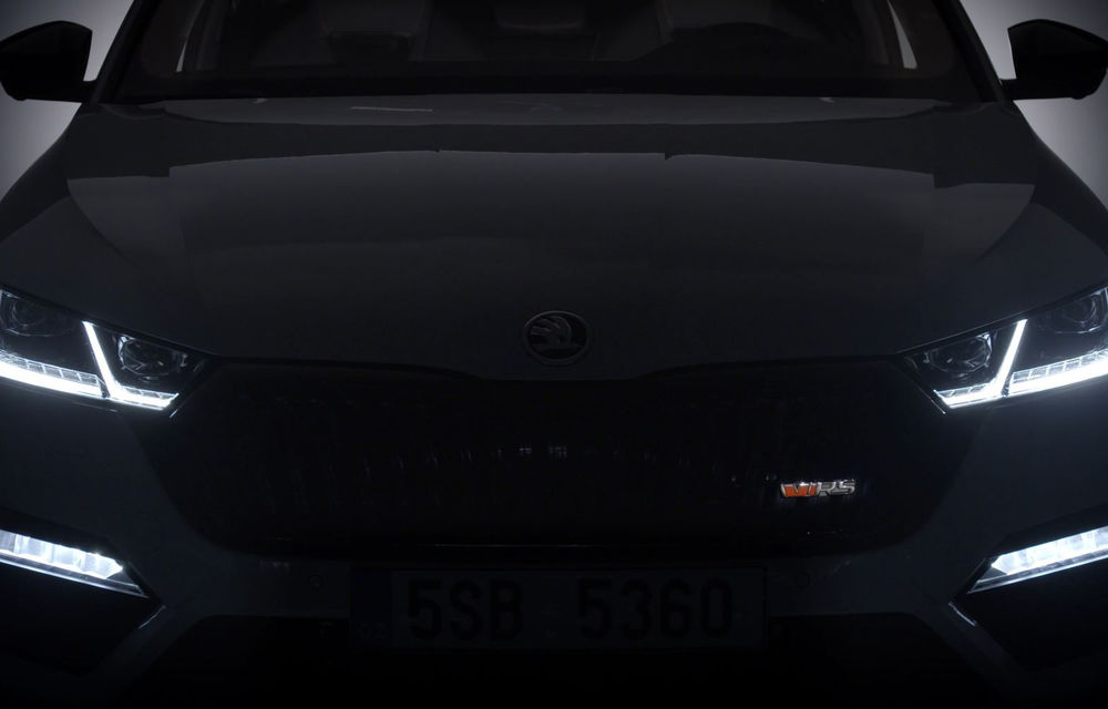 Teaser video pentru Skoda Octavia RS iV: versiunea de performanță va avea sistem plug-in hybrid de 245 de cai putere - Poza 1