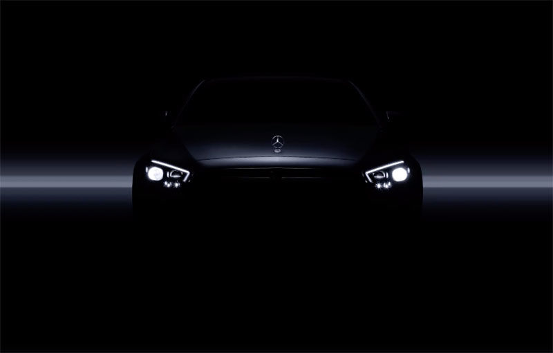 Teasere noi cu viitorul Mercedes-Benz Clasa E facelift: modelul de clasă mare va fi prezentat în 3 martie - Poza 1