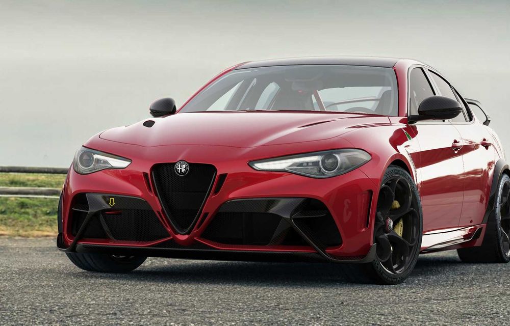 Alfa Romeo a prezentat noile Giulia GTA și Giulia GTAm: 540 de cai putere, masă totală mai mică și doar 500 de unități - Poza 4
