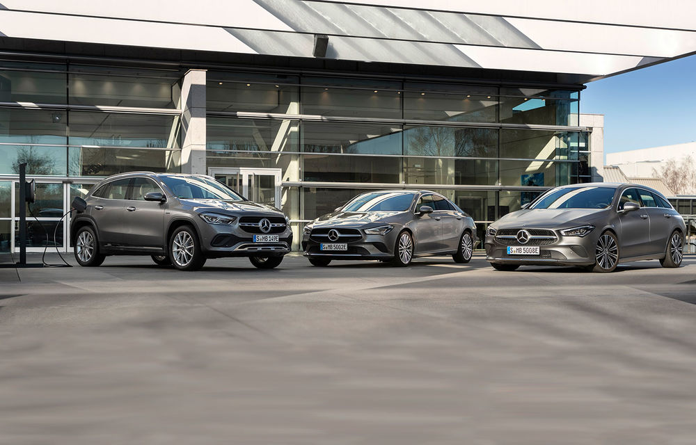 Mercedes-Benz introduce versiuni plug-in hybrid pentru GLA, CLA și CLA Shooting Brake: 218 cai putere și autonomie electrică de până la 69 de kilometri - Poza 1