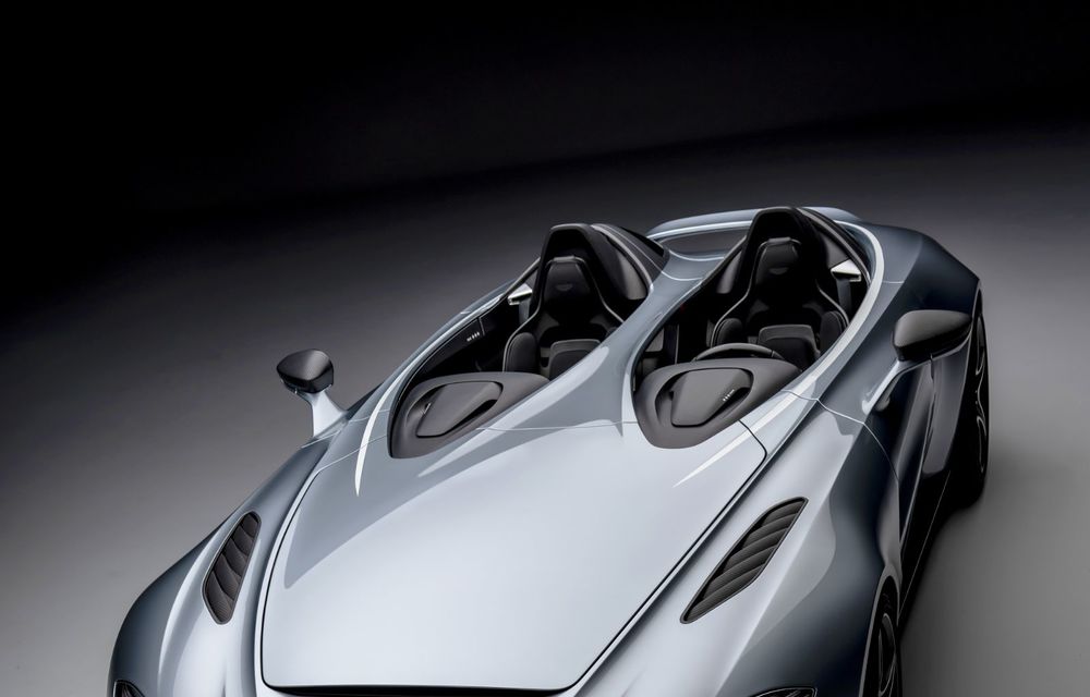 Aston Martin a prezentat ediția limitată V12 Speedster: modelul fără plafon și parbriz oferă 700 CP și va fi produs în doar 88 de unități - Poza 6