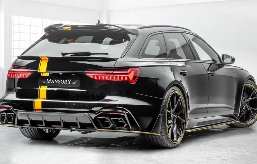 Tuning semnat de Mansory: 720 CP și 1.000 Nm pentru noul Audi RS6 Avant - Poza 7