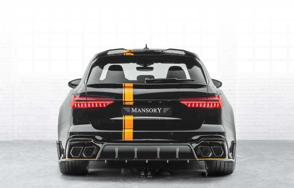 Tuning semnat de Mansory: 720 CP și 1.000 Nm pentru noul Audi RS6 Avant - Poza 6