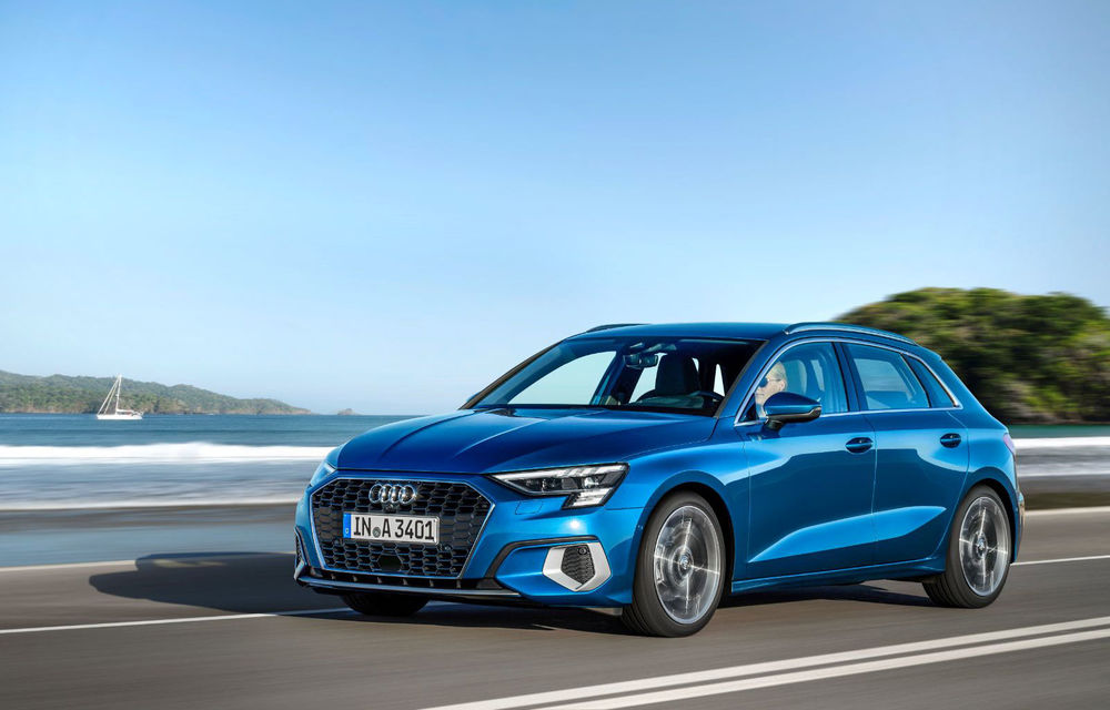 Prețuri pentru noua generație Audi A3 Sportback: start de la aproape 28.100 de euro - Poza 1