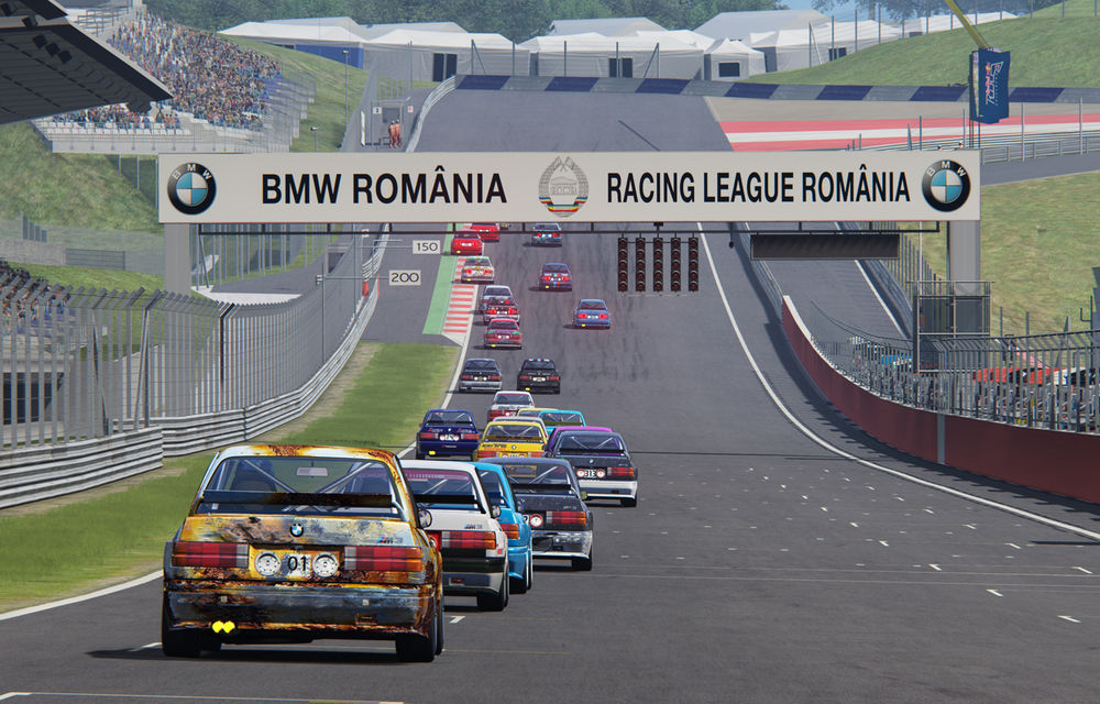 Spectacol în prima etapă de sim racing a competiției Racing League România: peste 11.000 de fani au urmărit cursele de duminică - Poza 3