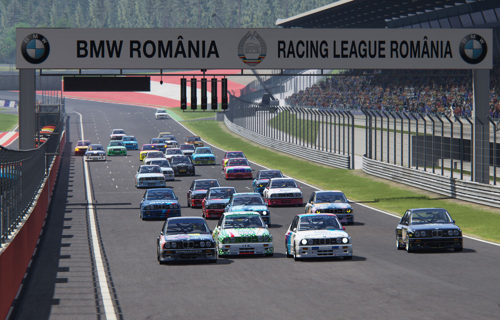 Spectacol în prima etapă de sim racing a competiției Racing League România: peste 11.000 de fani au urmărit cursele de duminică - Poza 1
