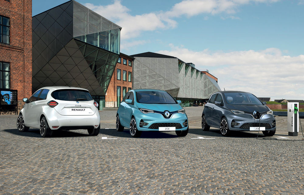 Înmatriculările de mașini electrice au crescut cu 64% în România în primele două luni ale anului: Renault este liderul pieței, cu aproape 100 de unități - Poza 1