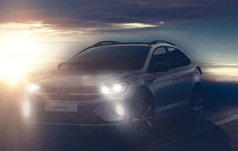 Teaser nou cu viitorul Volkswagen Nivus: SUV-ul coupe bazat pe T-Cross ajunge în Europa în 2021 - Poza 1