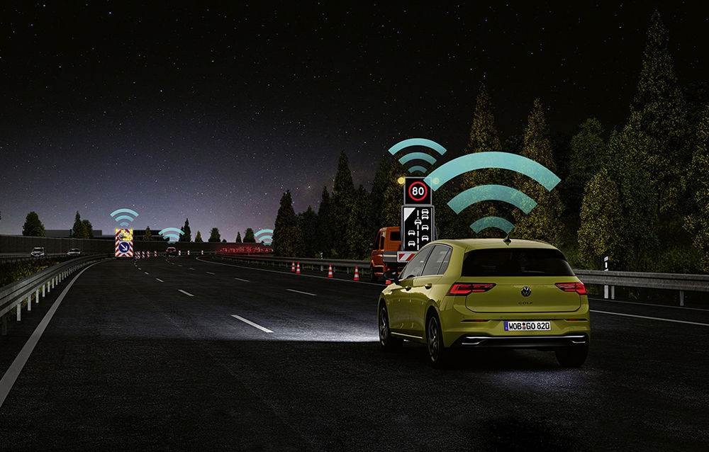 Euro NCAP premiază Volkswagen pentru Local Hazard Warning: sistemul permite alerte în timp real despre accidentele de pe traseu - Poza 1