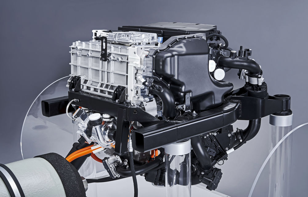 BMW oferă detalii tehnice despre sistemul de propulsie pentru i Hydrogen Next: 374 de cai putere și rezervoare de hidrogen de 6 litri - Poza 1