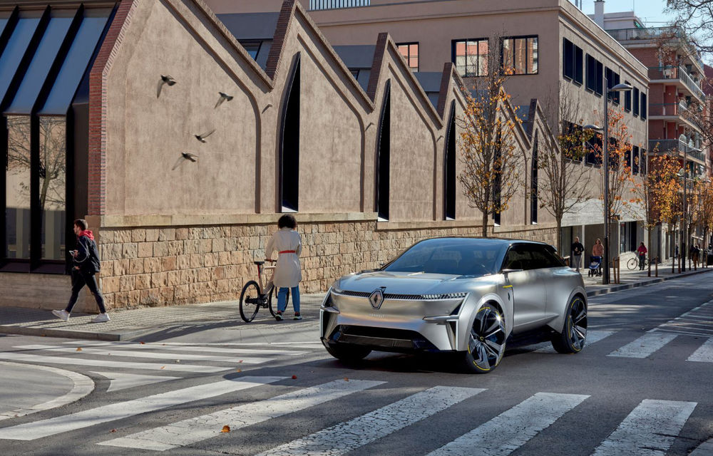 Informații neoficiale: Renault va prezenta în 2020 un SUV urban electric cu elemente de design de la conceptul Morphoz - Poza 1