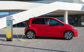 Volkswagen e-Up!, versiunea electrică a modelului de oraș, face performanță în Europa: aproape 20.000 de comenzi primite în primele trei luni ale anului