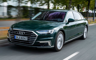Viitorul Audi A8 nu va avea versiune electrică: nemții vor îmbunătăți varianta plug-in hybrid