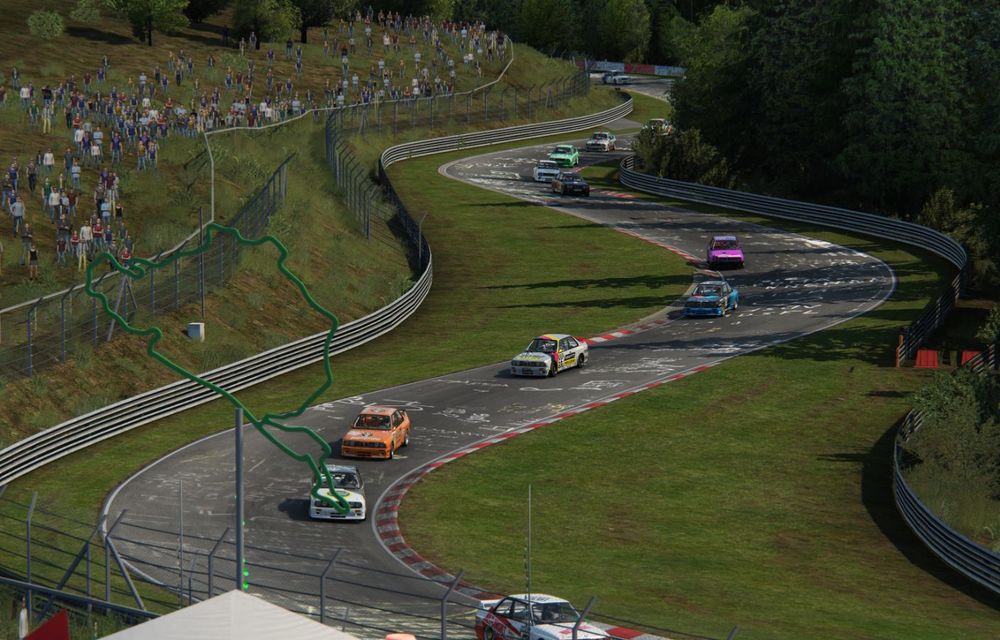 Etapa a cincea a Racing League Romania se va desfășura pe Nurburgring: organizatorii pregătesc o cursă virtuală de 60 de minute - Poza 9