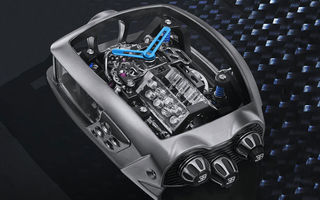 Un W16 pe încheietura mâinii: Jacob & Co lansează ceasul Bugatti Chiron Tourbillon
