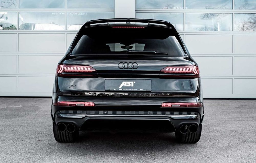 Audi SQ7 TDI primește un pachet complet din partea ABT Sportsline: kit de caroserie agresiv și motor diesel cu 510 CP - Poza 5
