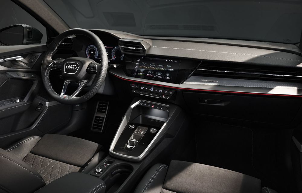 Audi prezintă noua generație A3 Sedan: modificări estetice consistente, spațiu interior îmbunătățit și motorizări de până la 150 CP - Poza 29