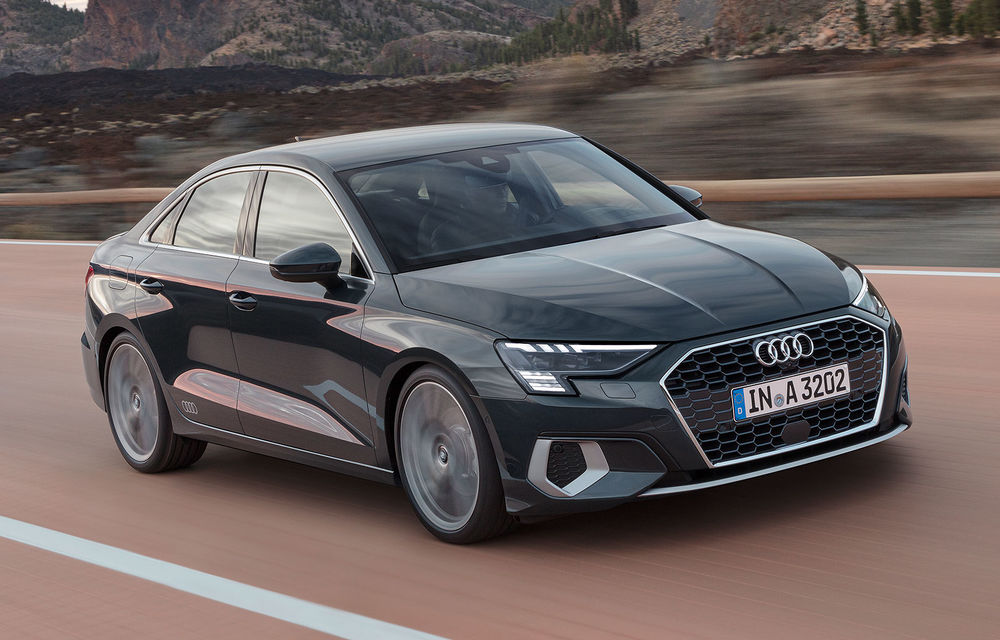 Audi prezintă noua generație A3 Sedan: modificări estetice consistente, spațiu interior îmbunătățit și motorizări de până la 150 CP - Poza 1