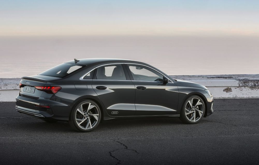 Audi prezintă noua generație A3 Sedan: modificări estetice consistente, spațiu interior îmbunătățit și motorizări de până la 150 CP - Poza 13