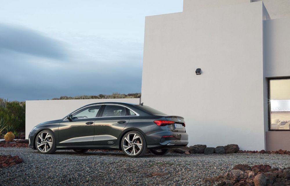 Audi prezintă noua generație A3 Sedan: modificări estetice consistente, spațiu interior îmbunătățit și motorizări de până la 150 CP - Poza 17