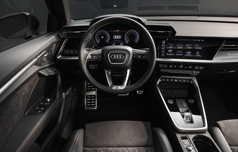 Audi prezintă noua generație A3 Sedan: modificări estetice consistente, spațiu interior îmbunătățit și motorizări de până la 150 CP - Poza 32