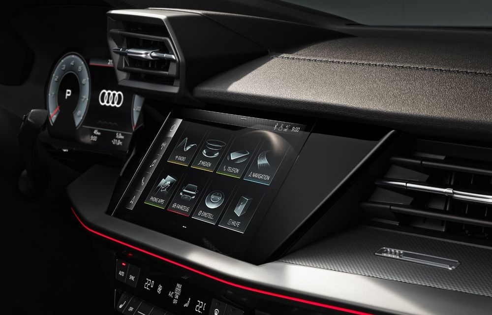 Audi prezintă noua generație A3 Sedan: modificări estetice consistente, spațiu interior îmbunătățit și motorizări de până la 150 CP - Poza 37