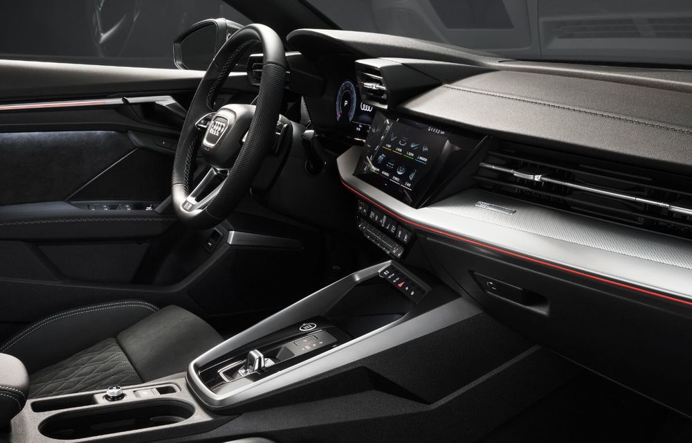 Audi prezintă noua generație A3 Sedan: modificări estetice consistente, spațiu interior îmbunătățit și motorizări de până la 150 CP - Poza 35