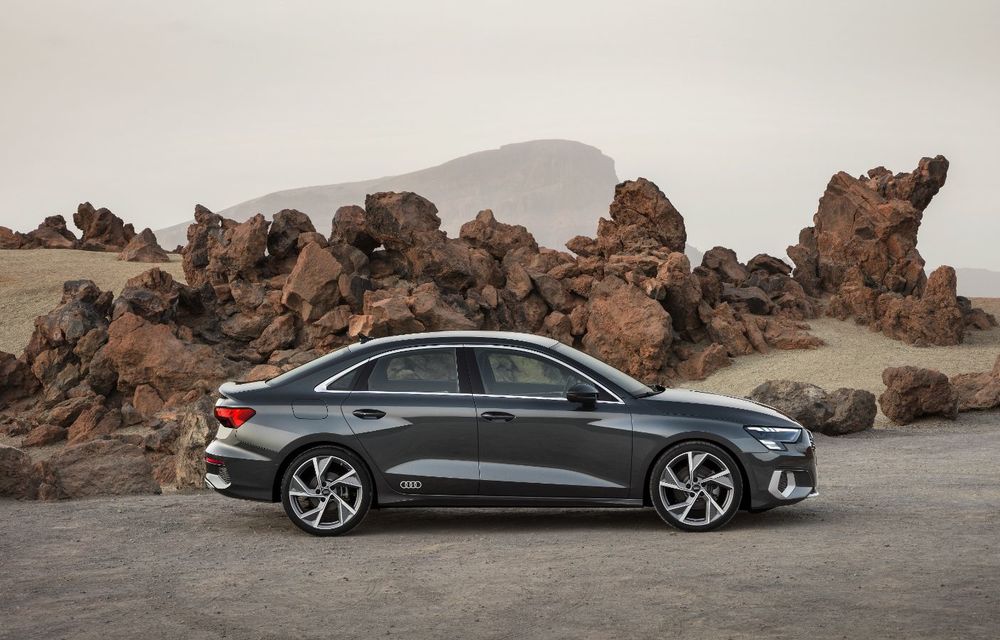 Audi prezintă noua generație A3 Sedan: modificări estetice consistente, spațiu interior îmbunătățit și motorizări de până la 150 CP - Poza 9