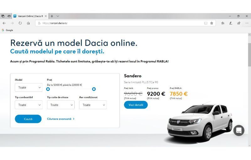 Noi servicii pentru clienții Dacia și Renault: livrarea vehiculelor la domiciliu și plata integrală online - Poza 1