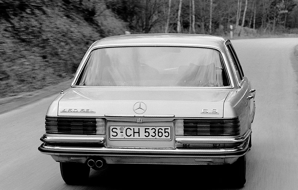 Aniversare în familia Mercedes-Benz: versiunea 450 SEL 6.9 a împlinit 45 de ani de la debut - Poza 8