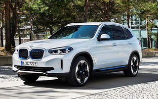 Primele imagini cu SUV-ul electric BMW iX3 au "scăpat" pe internet: modelul va avea o autonomie de peste 440 de kilometri